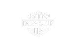 Harley-Davidson logo on a black background