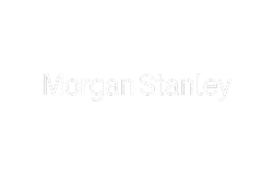 Morgan Stanley logo on a black background